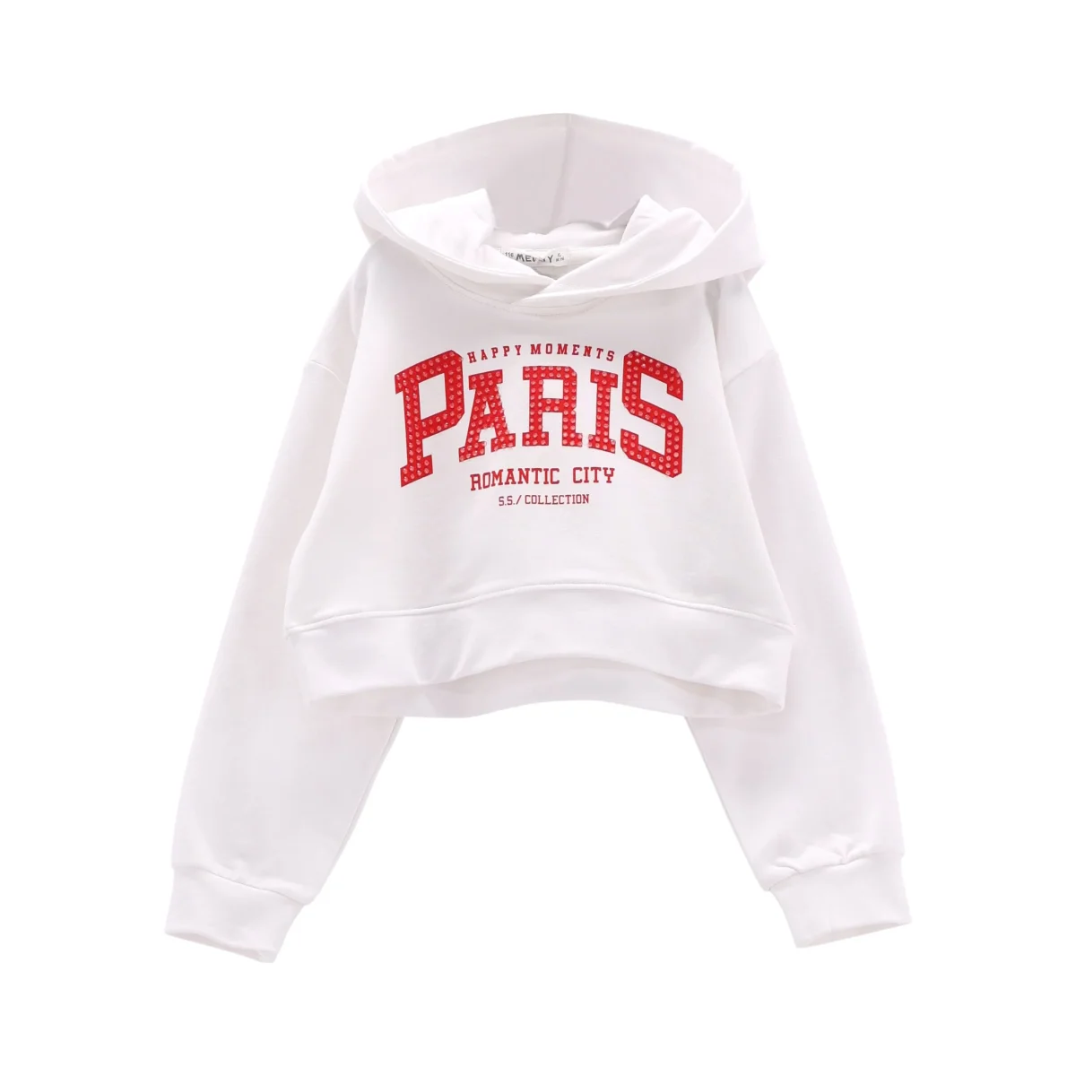 felpa con cappuccio ragazza