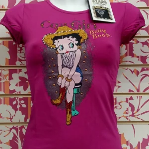 SBT701SW-430 T-SHIRT BETTY BOOP - STAR STUDIOS T-SHIRT DONNA