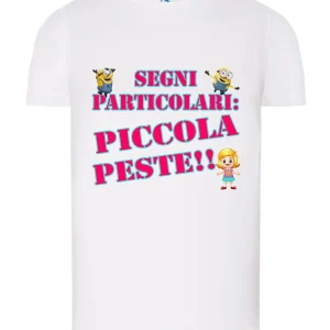 Segni Particolari Piccola Peste T-shirt solo da femmina Mod. Slim