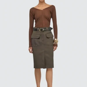 SEMICOUTURE Gonna narcisa