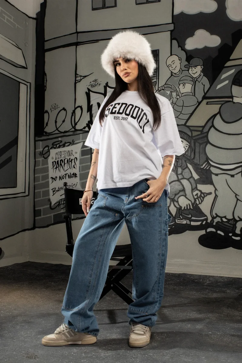 Basedodici Tshirt Arclogo White - immagine 3