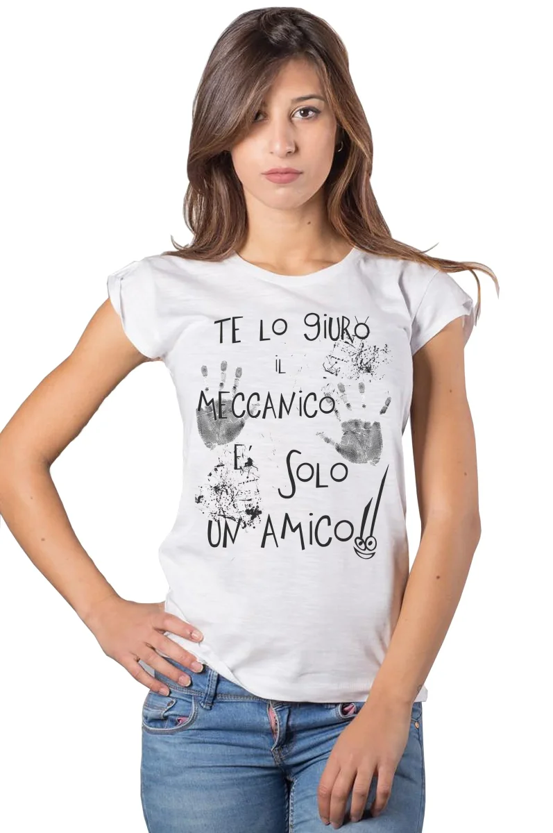 T-shirt Donna 'Te lo Giuro' – Cotone Bio 100%