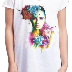 T-shirt The Power Of Love Donna - Messaggio Positivo Made in Italy