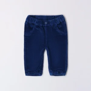 pantalone tessuto navetta lungo