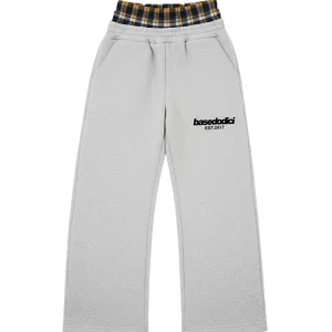 Basedodici Fleece Pant Hashgrey Double Layer