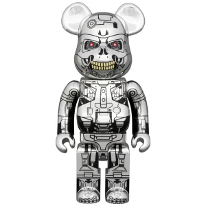 BEARBRICK 400% TERMINATOR 2 T-800 ENDOSKELETON