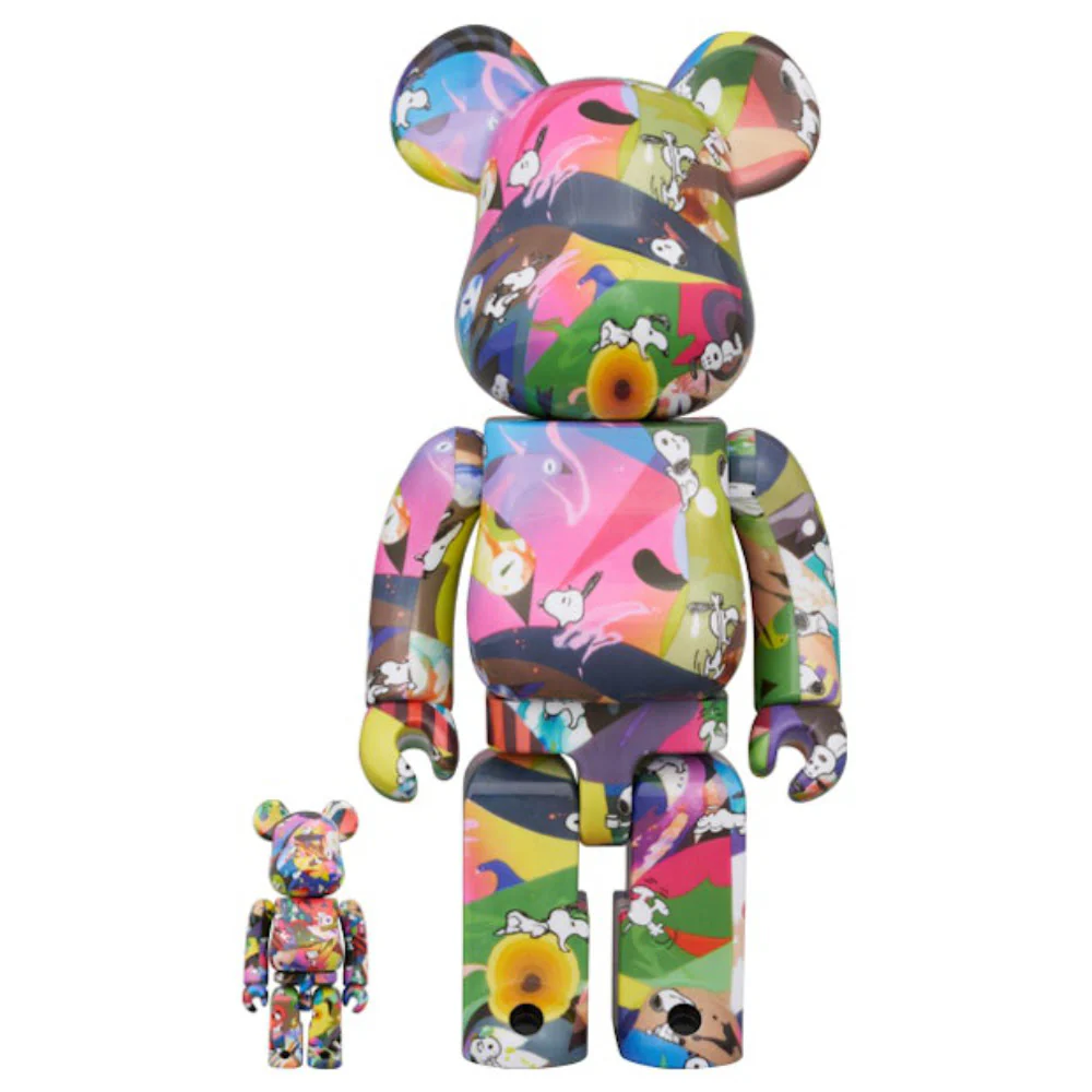 (PREORDER) BEARBRICK 400% TOMOKAZU MATSUYAMA X PEANUTS - immagine 2
