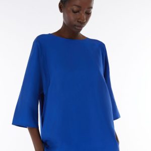 WEEKEND MAXMARA Blusa in seta e jersey