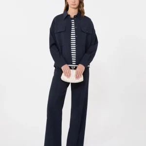 WEEKEND MAXMARA Giacca crop in tela di lana