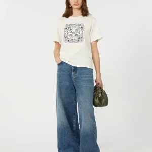 WEEKEND MAXMARA T-shirt in cotone con stampa