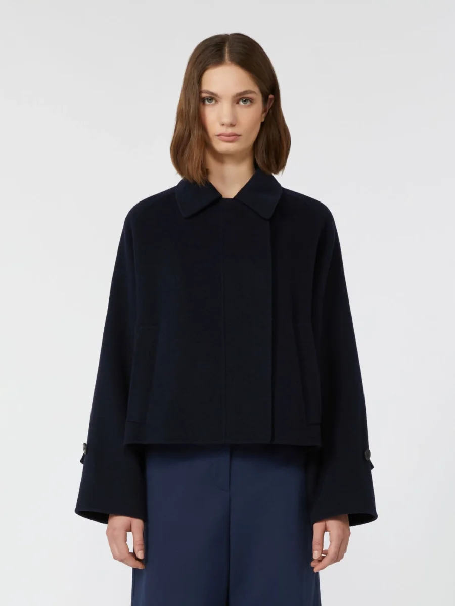 WEEKEND MAXMARA Cappotto crop in drap di lana - immagine 4