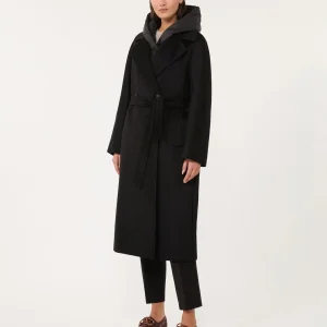WEEKEND MAXMARA Cappotto midi doppiopetto in lana