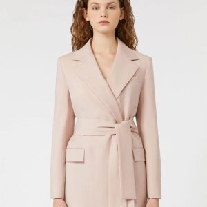 WEEKEND MAXMARA Giacca in lana con cintura