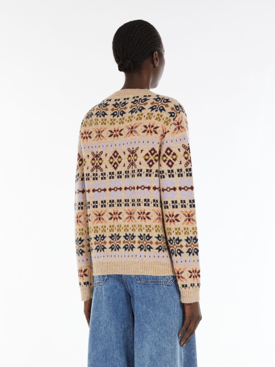 WEEKEND MAXMARA Maglia in alpaca e lana jacquard - immagine 3