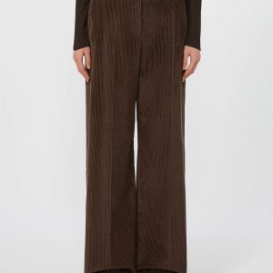 WEEKEND MAXMARA Pantalone ampio in velluto a coste