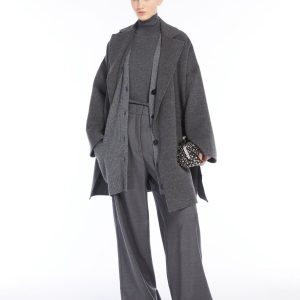 WEEKEND MAXMARA Pantalone in gabardina di lana