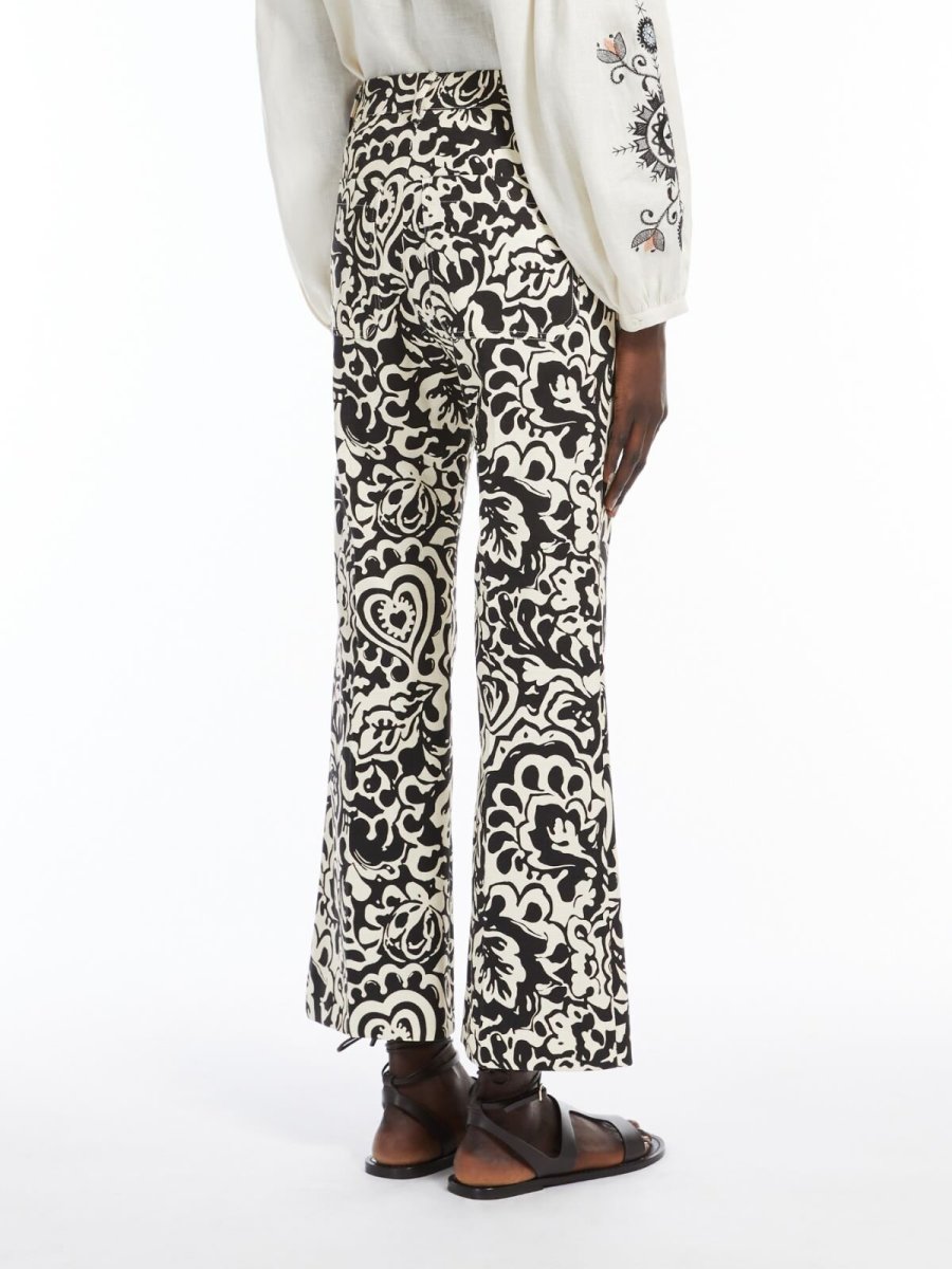 WEEKEND MAXMARA Pantalone in stuoia stampata - immagine 3