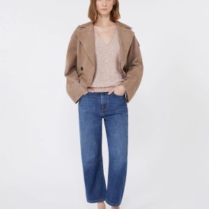 WEEKEND MAXMARA Top in maglia con paillette