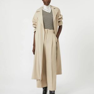 WEEKEND MAXMARA Trench in tela antigoccia