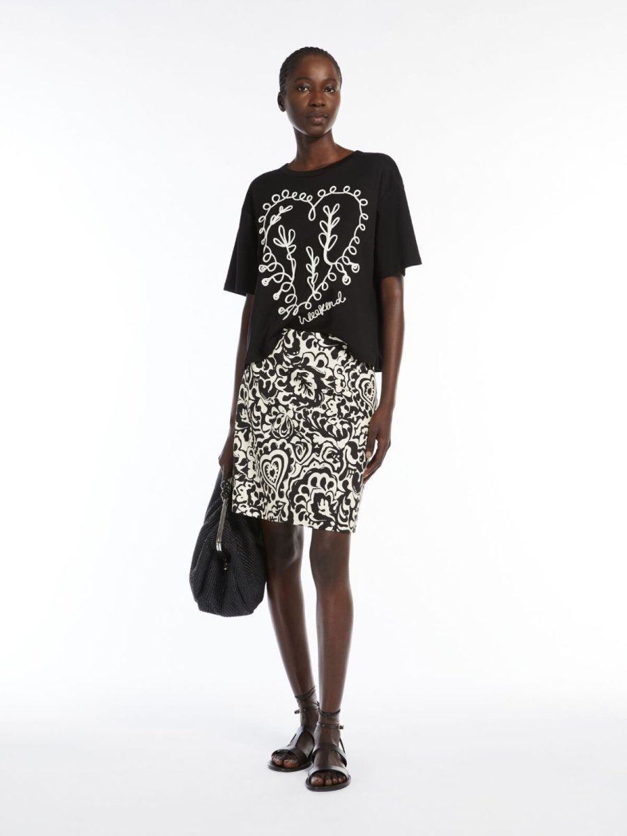 WEEKEND MAXMARA T-shirt in cotone organico