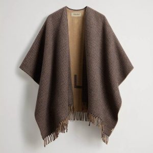 WOOLRICH Mantella double face in misto lana